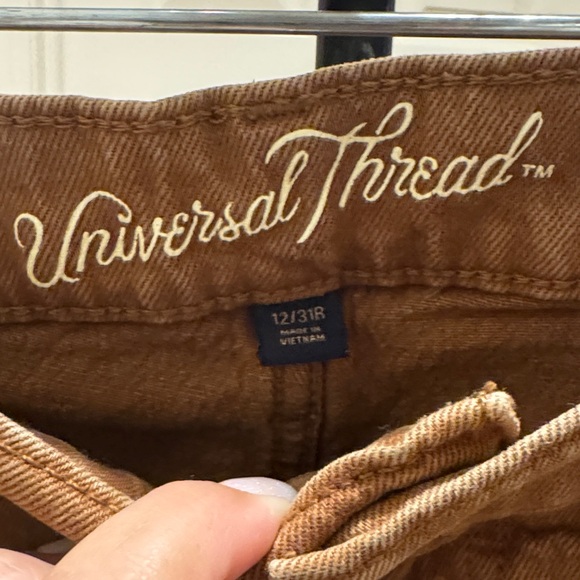 Universal Thread Tan Cropped Pants - Picture 2 of 6